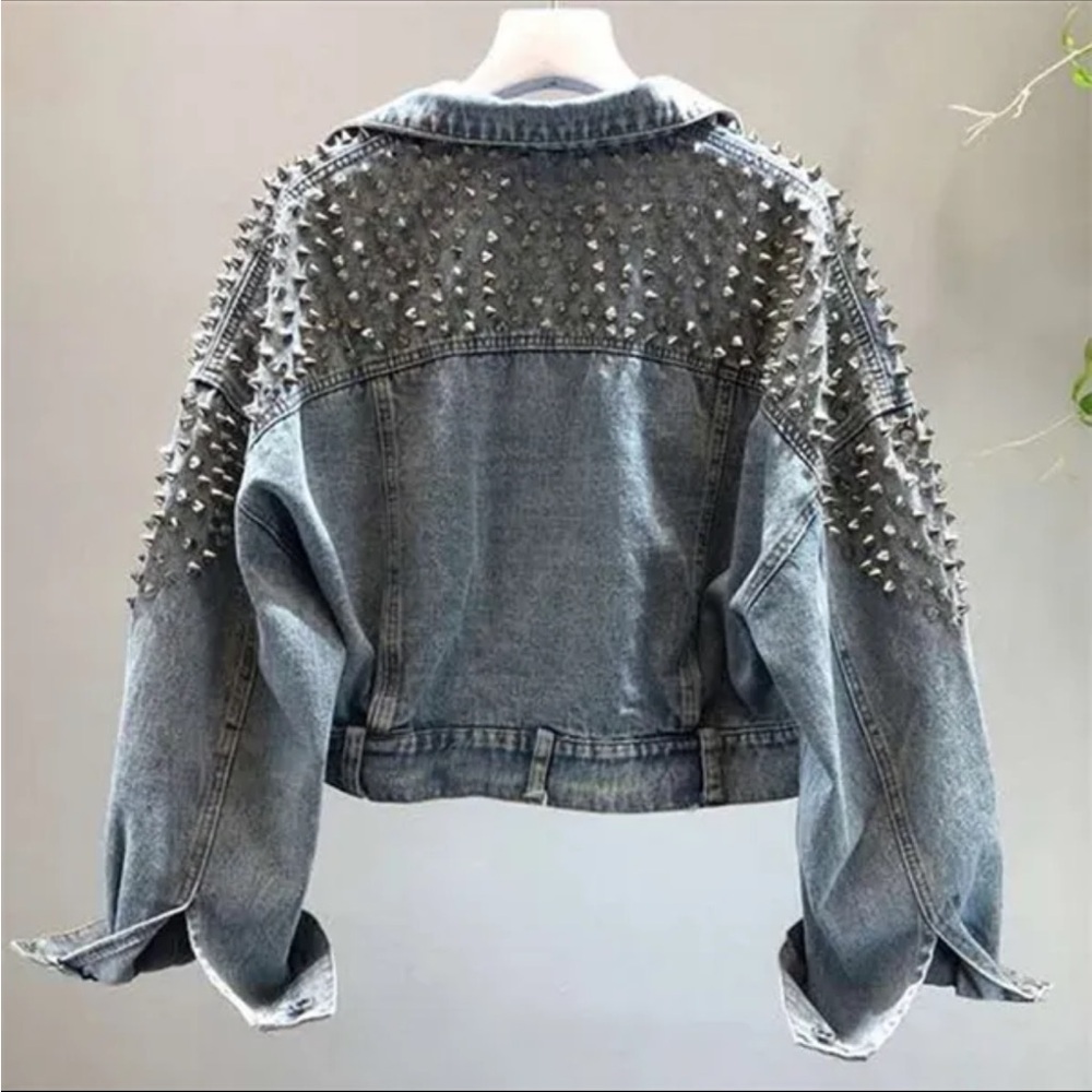 Studded Denim Jacket